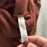 Athleta  Women's Rust Half-Zip Fleece sweatshirt . Photo 7