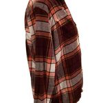Old Navy The Boyfriend Shirt Plaid Button Up Long Sleeve Flannel Photo 2