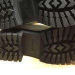 Open Edit Mya Lug Sole Chelsea Boots Women's 9 White Leather Comfort Ankle Photo 4