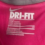 Nike DRI-Fit Slim Fit Shirt Size Small Pink Short Sleeves Photo 4
