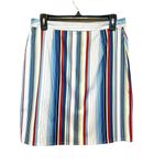 Brooks Brothers  Skirt Women’s Size 6 NWT Striped A Line Button Front Golf Preppy Photo 1
