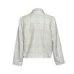 J. McLaughlin  Claudie Plaid Tweed Jacket, Off-White, Medium Photo 5