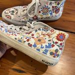 Seavees Womens casual Sneaker Size 9 high top canvas floral print Photo 2
