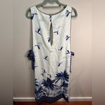 Farm Rio  Side Tie Maxi Cover Up Dress‎ Sz M Photo 3