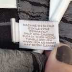 Chico's  Vertical Crush Jacket Open Front Long Sleeve Jack Gunmetal Gray Large Photo 3