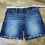BKE Payton Stretch Cuffed Denim Jean Shorts Women’s 26 Distressed Photo 3