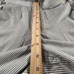 Athleta Gray White Striped Brooklyn Ankle Pants Size 2 Pull On Stretch Casual Photo 8