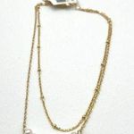 Giani Bernini Pearl Layered Ankle Bracelet in Gold-Tone MSRP $75 NWT Photo 1