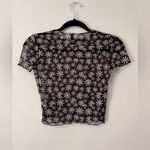 H&M  “To All The Boys I’ve Loved Before” Sheer Daisy Top Women’s Sz S EUC Photo 2