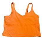 Lululemon  Women’s 8 Align Tank Orange Soda Fitted Crop Basic Trendy‎ Athletic Photo 1