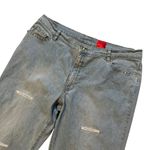 Very Vera Rhinestone Embellished Light Wash Jeans, Sz 14 Blue Photo 7