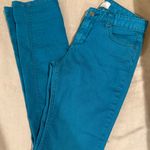Free People FREE‎ People Women's Teal Skinny Jeans Size 26 Photo 3