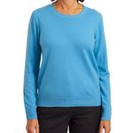 Staccato  size M blue casual straight hem preppy timeless closet staple sweater Photo 0