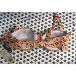Gap NWT rhode Womens Floral swim top Padded Cups Adjustable Straps Size 20 Photo 4