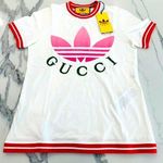 Gucci X Adidas Logo T Shirt Photo 0