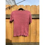 Talbots Sweater Short Sleeveā Size Small Dusty Pink Top Preppy Knit Spring Photo 8