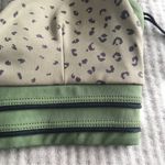 Vimmia Cheetah Print Triangle Sports Bra Strappy Cross Back Olive Green XS New Photo 6