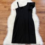 Bar III  Black Ruffle Bodycon Dress Photo 1