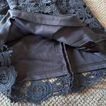 Lulus ‎ Navy Blue Floral Lace Halter Neck Mini Dress Love Poem Size Small Photo 6