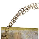 Iceware Gold Metallic Animal Print Insulated Wine Lunch Bag Chain Handles NWOT Photo 2