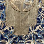 Womens Calvin Klein Jeans Layering Tank Blouse XL Festival Hippie Boho Blue Photo 8