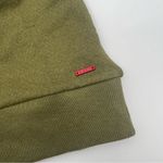 n:philanthropy Lucia Dress Olive Green Off the Shoulder Sweatshirt Small NWT Photo 12