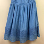 Old Navy  Lace-Detail Gauze Dress Blues Traveler Small Floral Cutout w/ Slipdress Photo 6