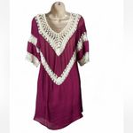 Wishlist Spliced Crochet Tunic Dress‎ Photo 2