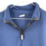 PINK - Victoria's Secret Victoria’s Secret PINK Blue Crop Sweatshirt Photo 1