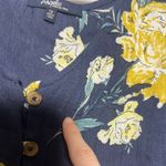 Angels Forever Young Women’s Boho Lace Floral Peasant Blouse 3/4 Sleeve Size 1X Photo 6