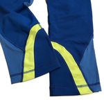 Lululemon Run Inspire Crops II Blue Yellow Photo 2