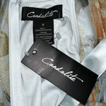 Candalite Gorgeous Light Sky Blue Mesh Floral Lined Dress NWT Size Small Photo 8