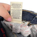 Alice + Olivia Alice + Olivia Good High Rise Skinny Jeans Pintuck Dream On Dark Blue Size 24 Photo 13