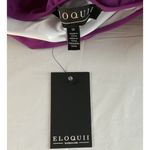 Eloquii NWT Womens One-Shoulder Purple Tortoise Ring Accent Sz 18 NEW Photo 5