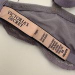 Victoria's Secret Victoria’s Secret Dream Angels Lined Demi Purple Silver Lace Bra Size 34C Photo 4