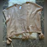 Hummingbird Sweater knit poncho / open cardigan Photo 0