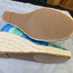 Soft Style Shoes Women Size 6.5 Medium 3 Inch Wedge Heel Hush Puppies Company Blue Photo 7