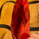 Kate Spade NWOT Clinique x Kate Spade Hello Gorgeous Red Pink White Stripe Tote Bag Photo 1