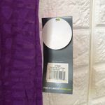 Zumba Wear Cut 'N Paste Purple Cut Up Over You V-Neck Top women’s size S‎ Photo 3