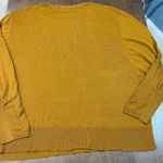 ZARA  Knit Balloon Sleeve Blouse Women's Size Large Neutral Fall Colors Viscose Photo 4