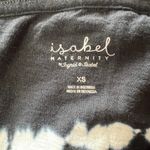 Isabel Maternity Black Cuff Short Sleeve Striped T Photo 1