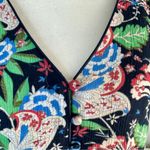 J.Crew  Floral V-Neck Midi Dress Photo 3