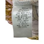 Love + Harmony Tropical Yellow Pink Short Sleeve Button Up Romper Tie Belt Small Photo 6