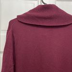 Loft  Plus Rich Burgundy Turtle Neck Sweater Dress - Size 16/18 Photo 10