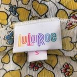 LuLaRoe -  fringe shawl kimono yellow small Photo 4