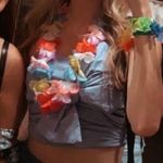 DO+BE Boutique  Blue Crop Top Photo 2