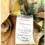 Anthropologie O.P.T | L| Rhea Top Floral Long Sleeves Sheer Chiffon Blouse Ruff Photo 4