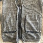 Wilfred  Free women's gray open-front‎ hoodie cardigan with front pockets. Size S Photo 4