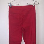 Rue 21  red stretchy mid rise skinny jeans Photo 4