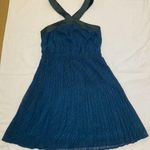 Paraella Womens Halter Dress Size Medium Dark Teal Excellent condition. Photo 0